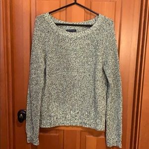 American eagle knit sweater (turqoise)